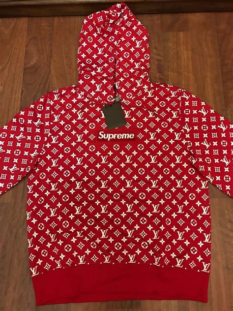 supreme lv hoodie best replica|authentic supreme box logo hoodie.